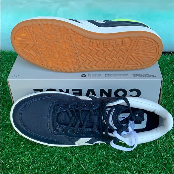 CONVERSE FASTBREAK PRO MID OBSIDIAN/WHITE/ MENS - Picture 4 of 16